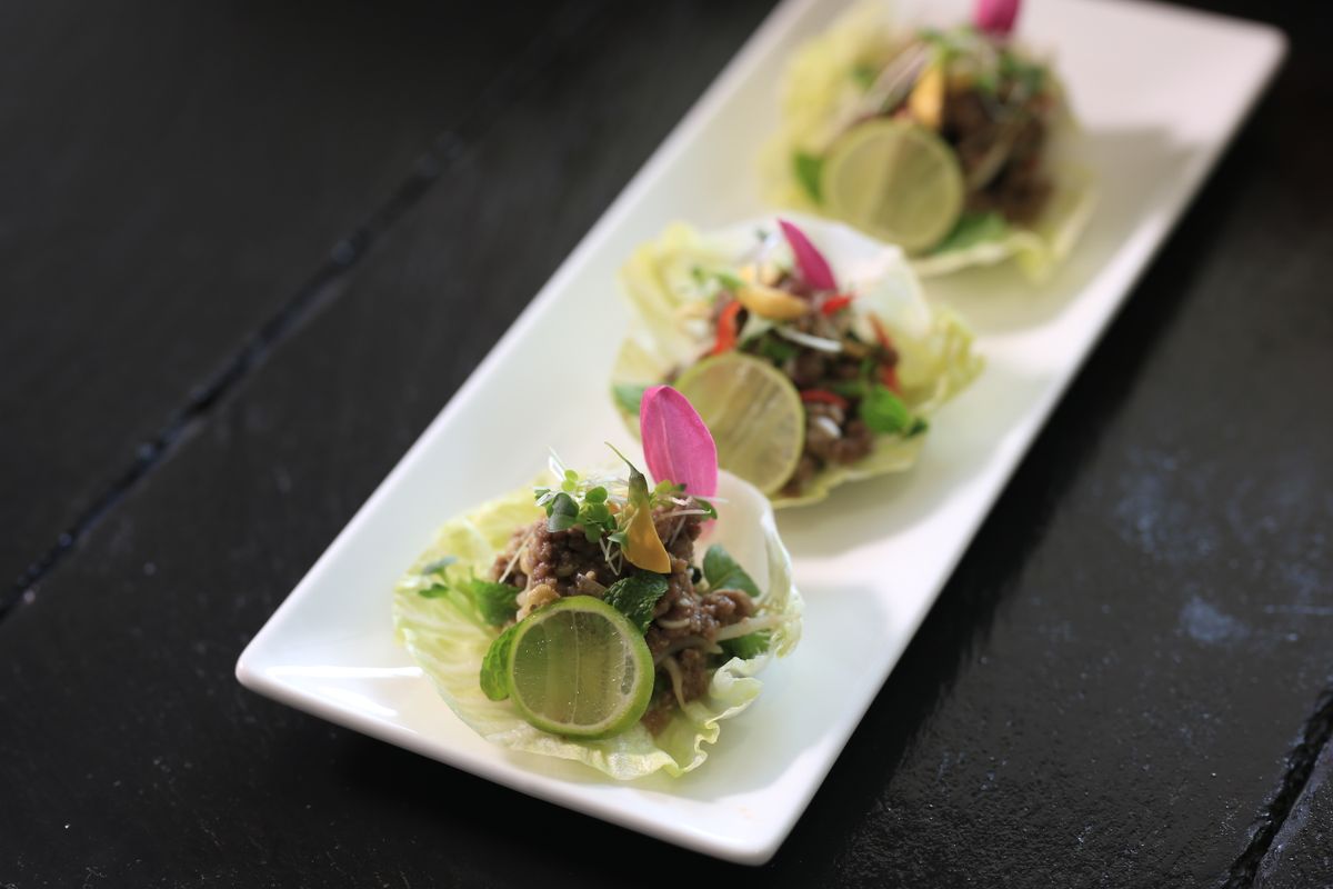 Thai Larb Lettuce Wraps